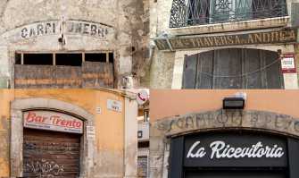 Le silenziose insegne dei negozi scomparsi: simbolo di una Bari che non c'� pi�